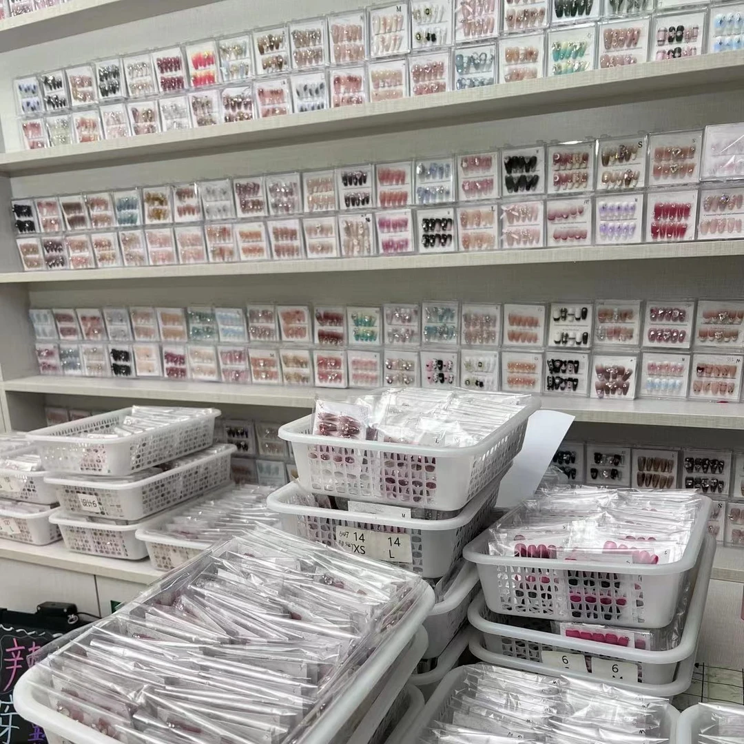 【甜酒玫瑰】手工穿戴甲美甲夏日冰透