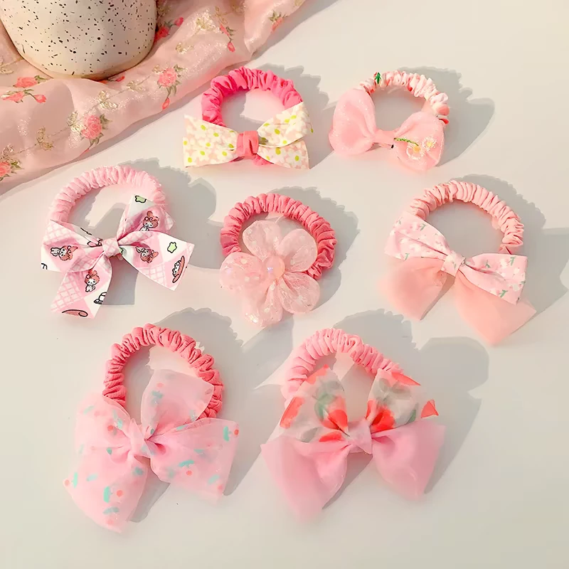 可爱发绳头绳发饰头饰公主韩版甜美大肠发大肠发圈半斤装