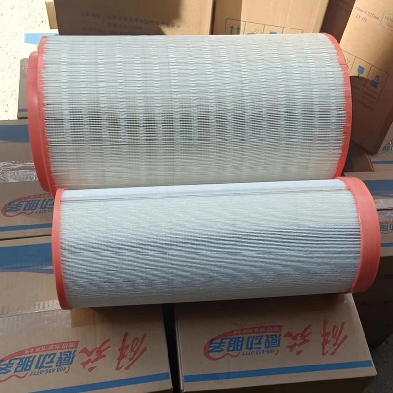 适用解放23款J7空气滤芯 鹰途空滤3153空气滤清器