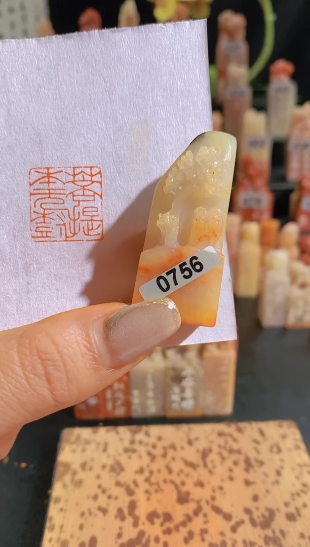 【闪购商品】老挝石印石菩提本无树 0756