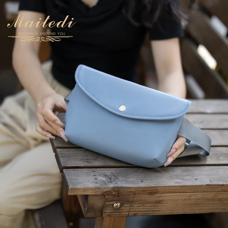 迈特蒂 2024新款夏季时尚休闲简约单肩斜挎包女士潮流轻便胸包ins