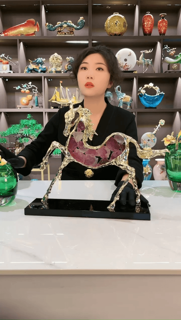 【闪购商品】书法马摆件
