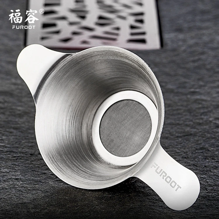 FUROOT/福容茶漏公道杯套装滤茶器茶隔茶叶过滤漏斗功夫茶具配件