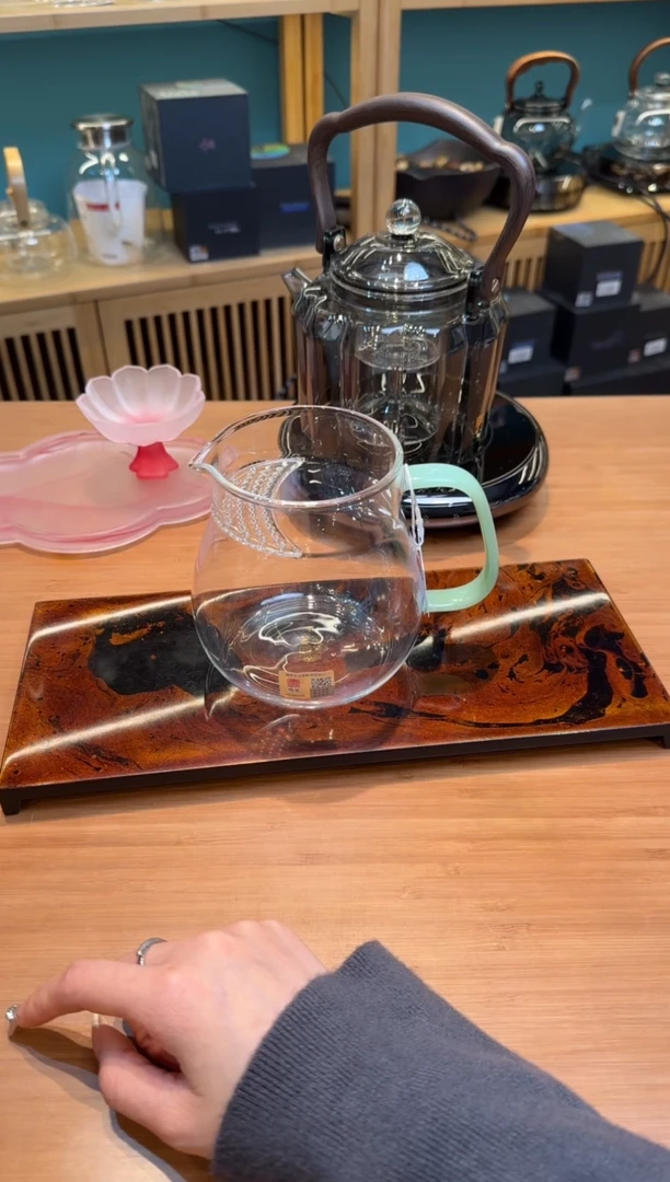 【闪购商品】1福容伴月煮茶器 浅玉