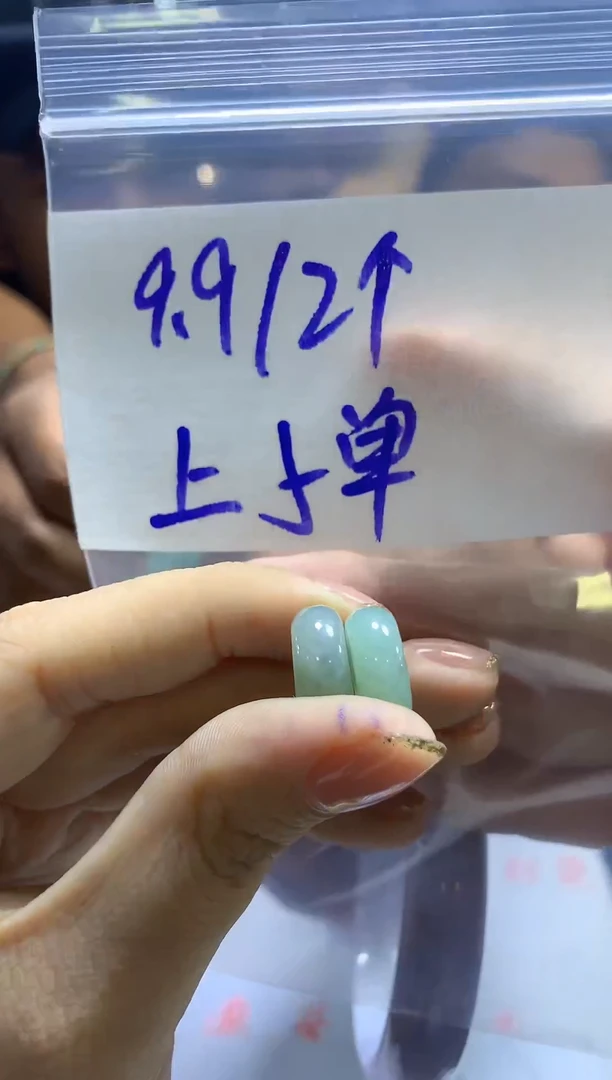 【闪购商品】定制翡翠未镶嵌挂件2个#9.9元 不支持退换