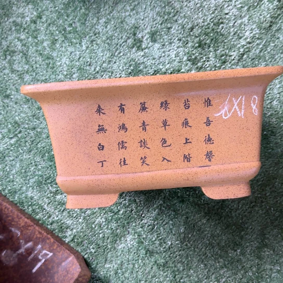 紫砂花盆呜呜呜我真的好想你