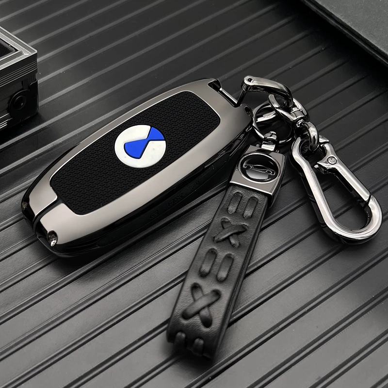 腾势d9钥匙套专用2022款高档ev扣dm-i汽车用品金属配件遥控保护壳