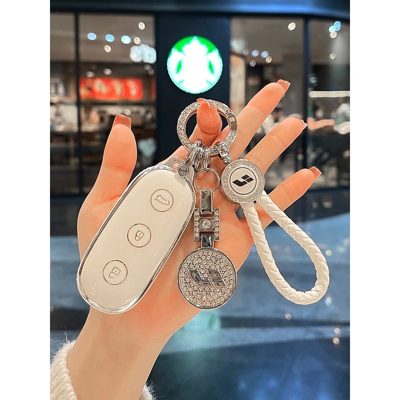 理想L9钥匙套汽车2022款one壳L8pro扣L7包L9MAX女士高档锁匙专用