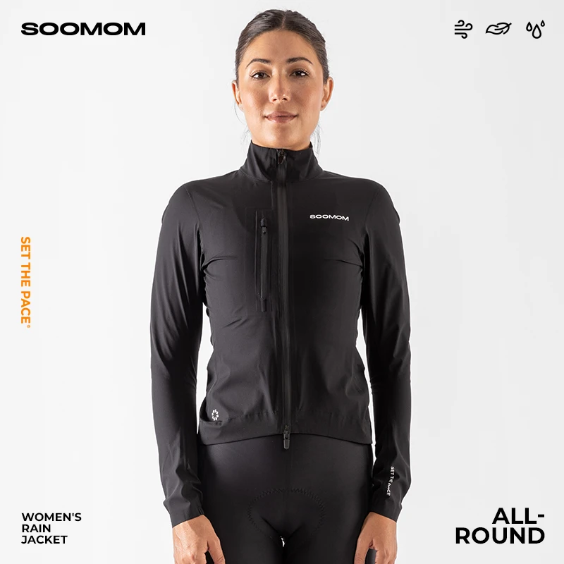SOOMOM | ALL-ROUND 女士公路车防风防雨骑行夹克风衣