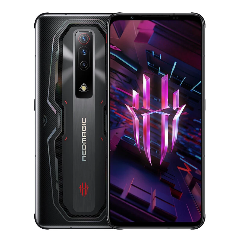 红魔7S 新骁龙8+ 稳帧引擎 ICE魔冷散热 165Hz高刷5G电竞游戏手机
