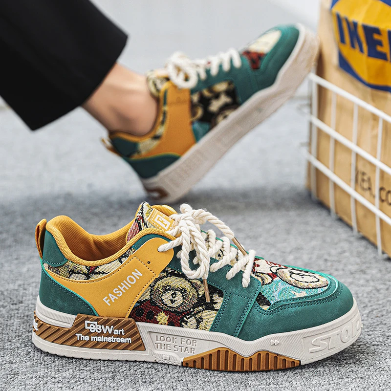 回力潮品2024年新款透气板鞋休闲百搭厚底防滑运动潮鞋秋冬季鞋子