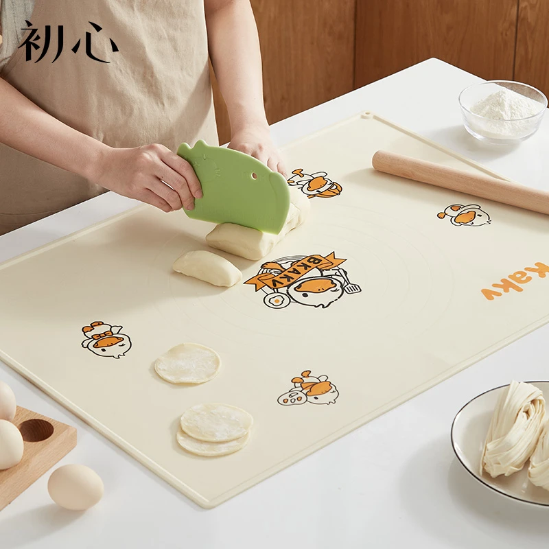 初心硅胶揉面垫面板加厚面垫面食厨房和面垫子案板家用防滑不粘面