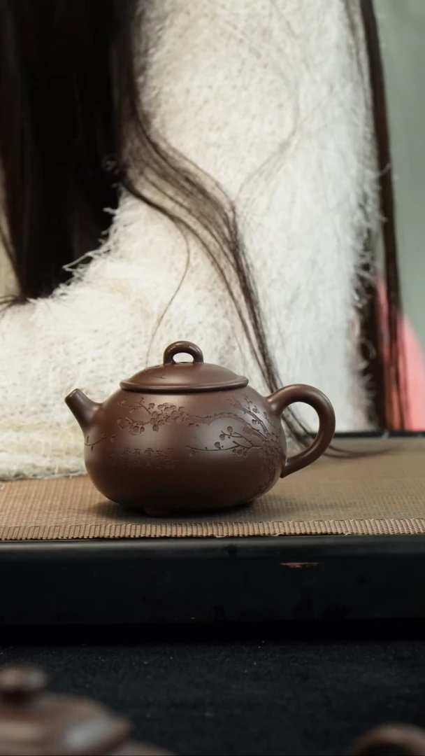 【闪购商品】紫砂茶壶老紫泥景煜