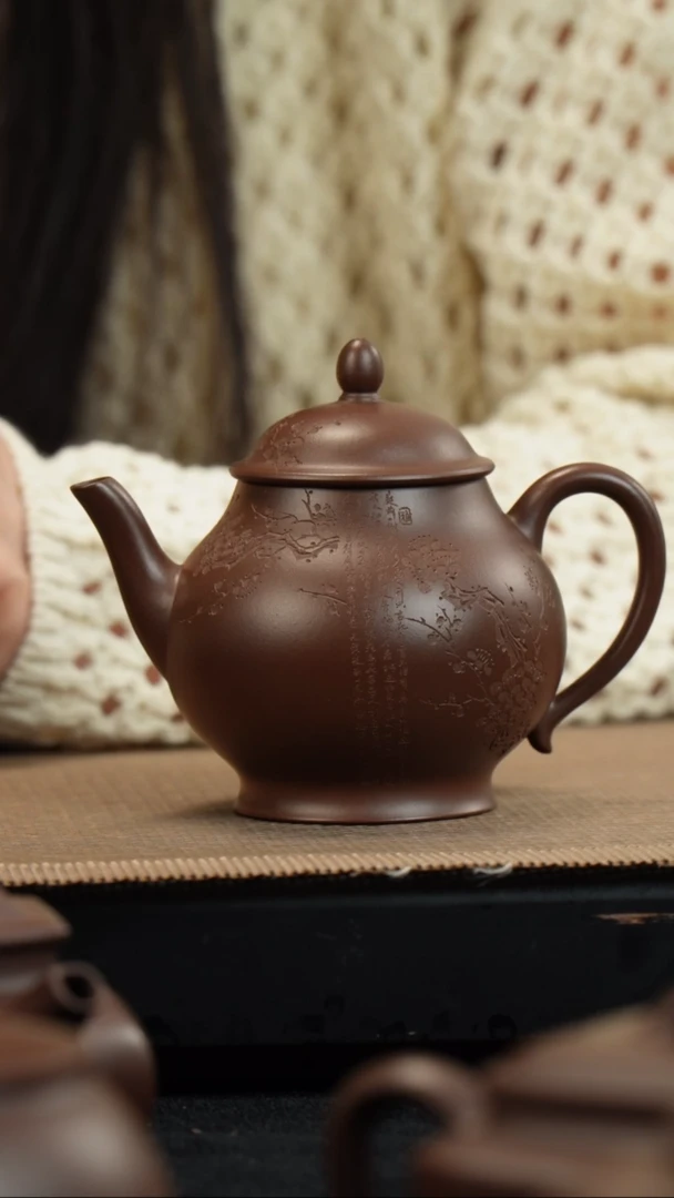 【闪购商品】紫砂茶壶老紫泥秋水