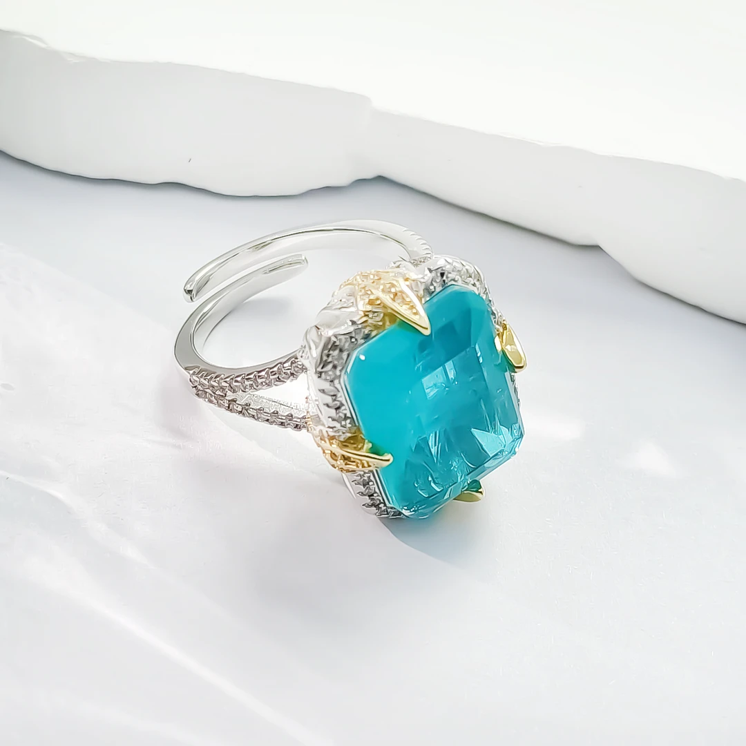 铜合金合成锆石戒指 WFXLM-001186【幽梦】戒指欧美时尚精致气质