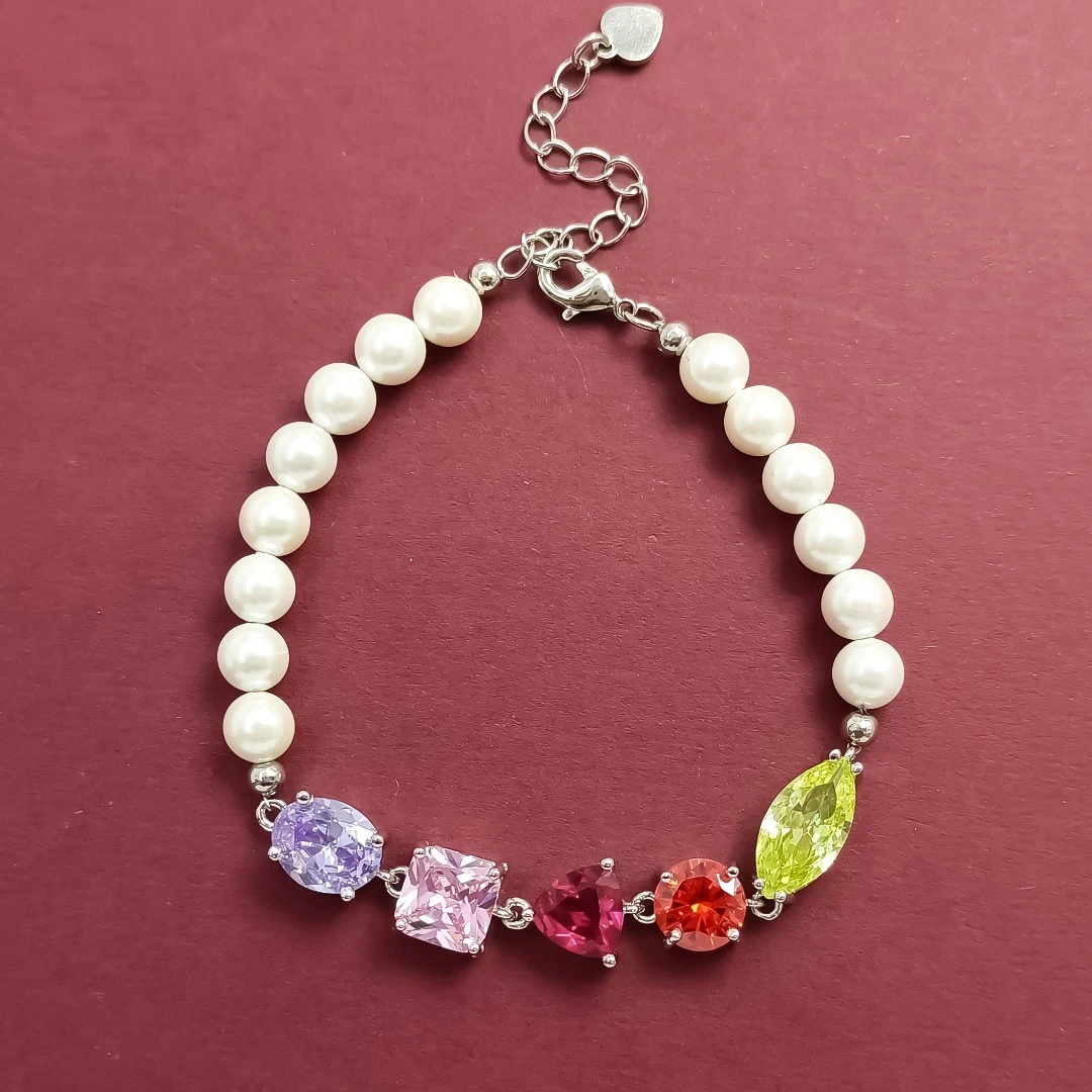 铜合金合成锆石手链 RSS-54780 手链欧美优雅简约气质百搭时尚