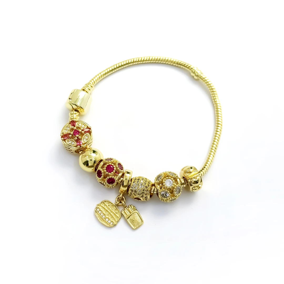 铜合金合成锆石手链 RSS-56535 手链欧美优雅简约气质百搭时尚