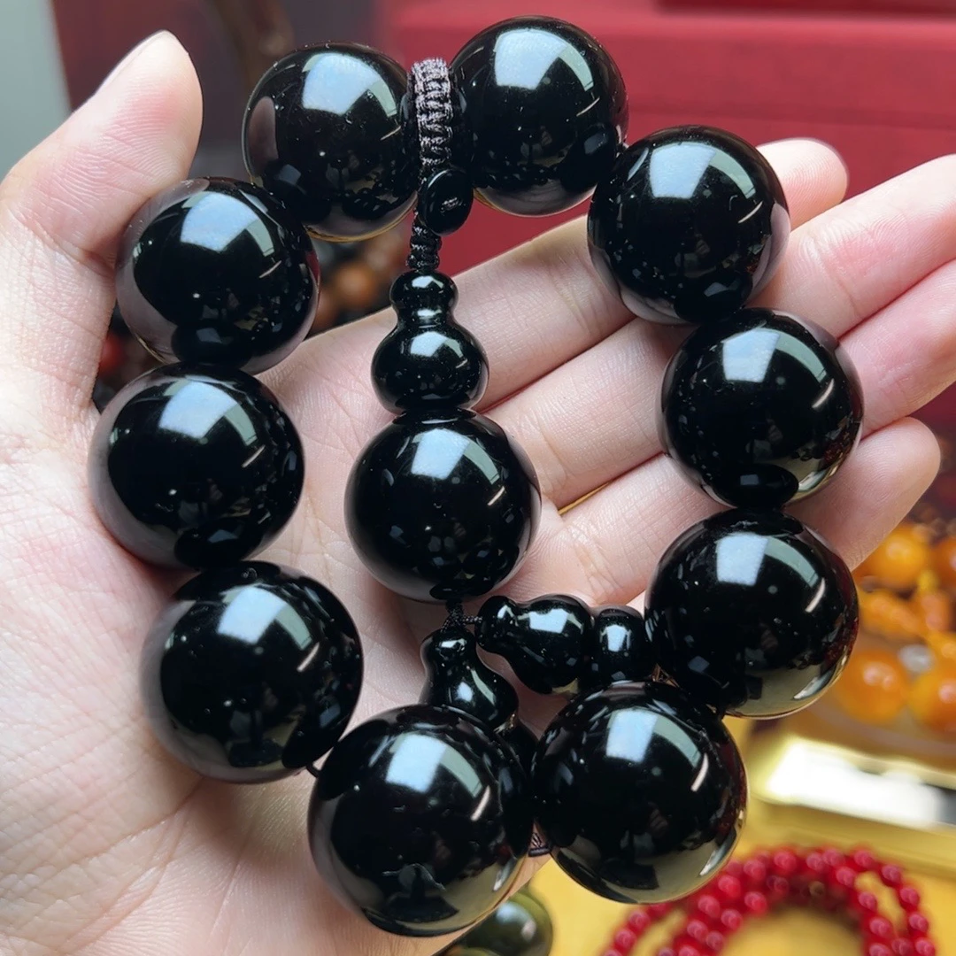 2.5雷击琥珀木+高端红木礼盒