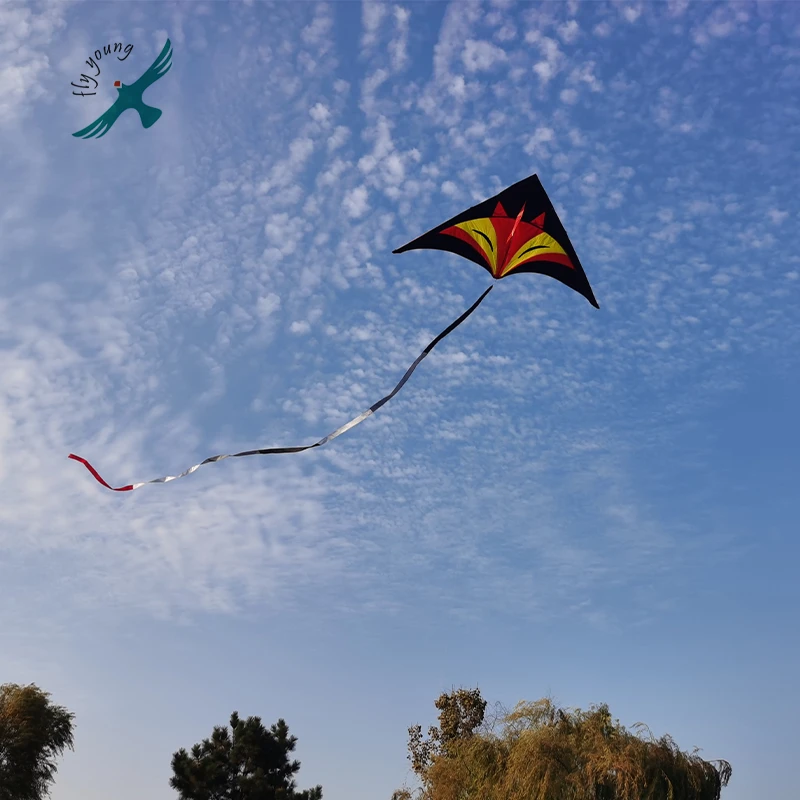追风者银狐火狐风筝软伞布狐狸风筝初学者成人大型微风风筝易飞
