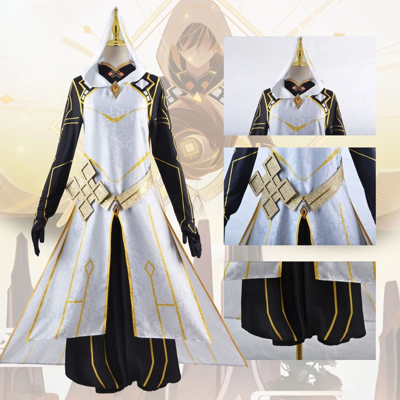 原神cos服岩神岩王帝君摩拉克斯钟离Cosplay二次元游戏角色扮演服