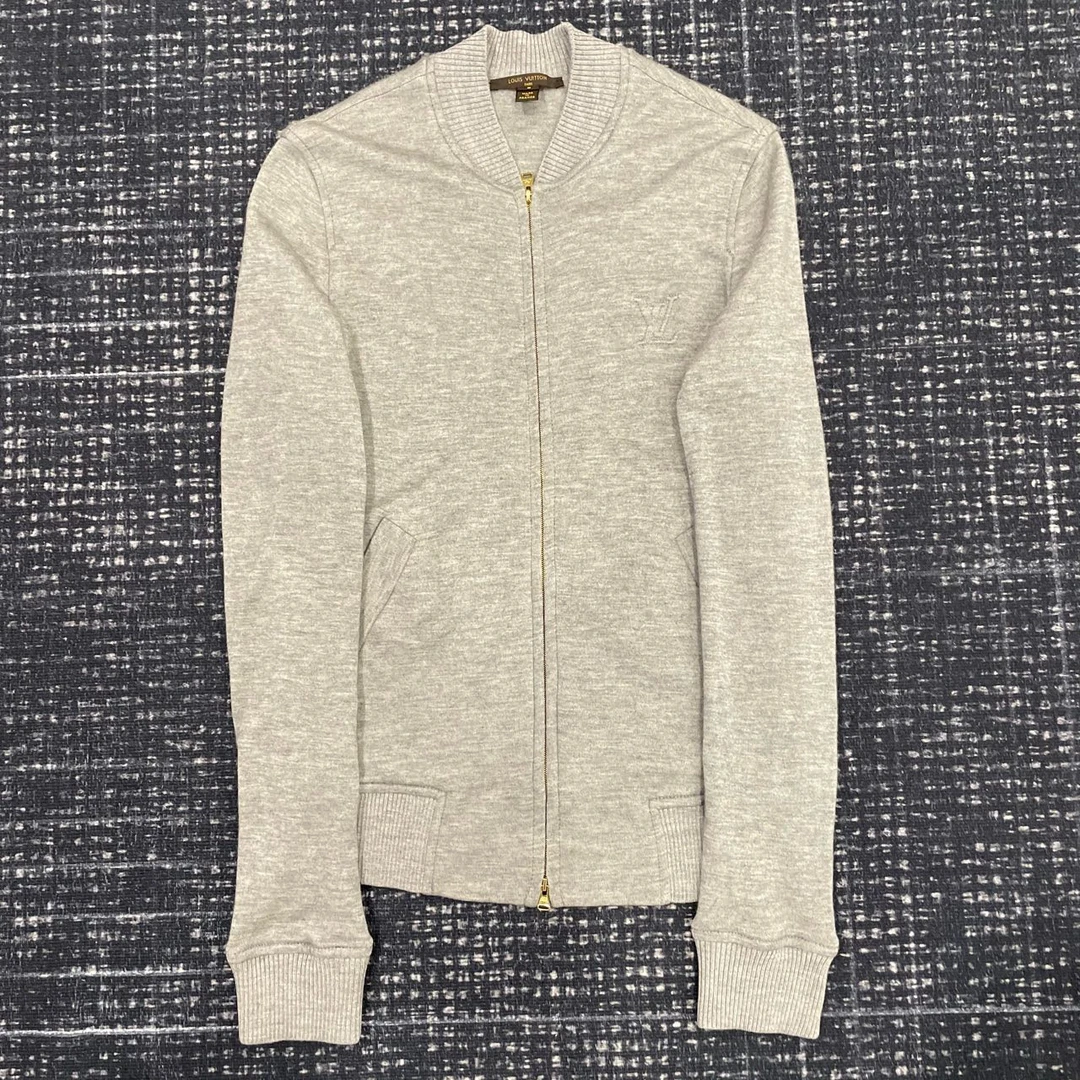 Louis Vuitton 路易威登 灰色羊毛外套 夹克 S码 99新 SL001159