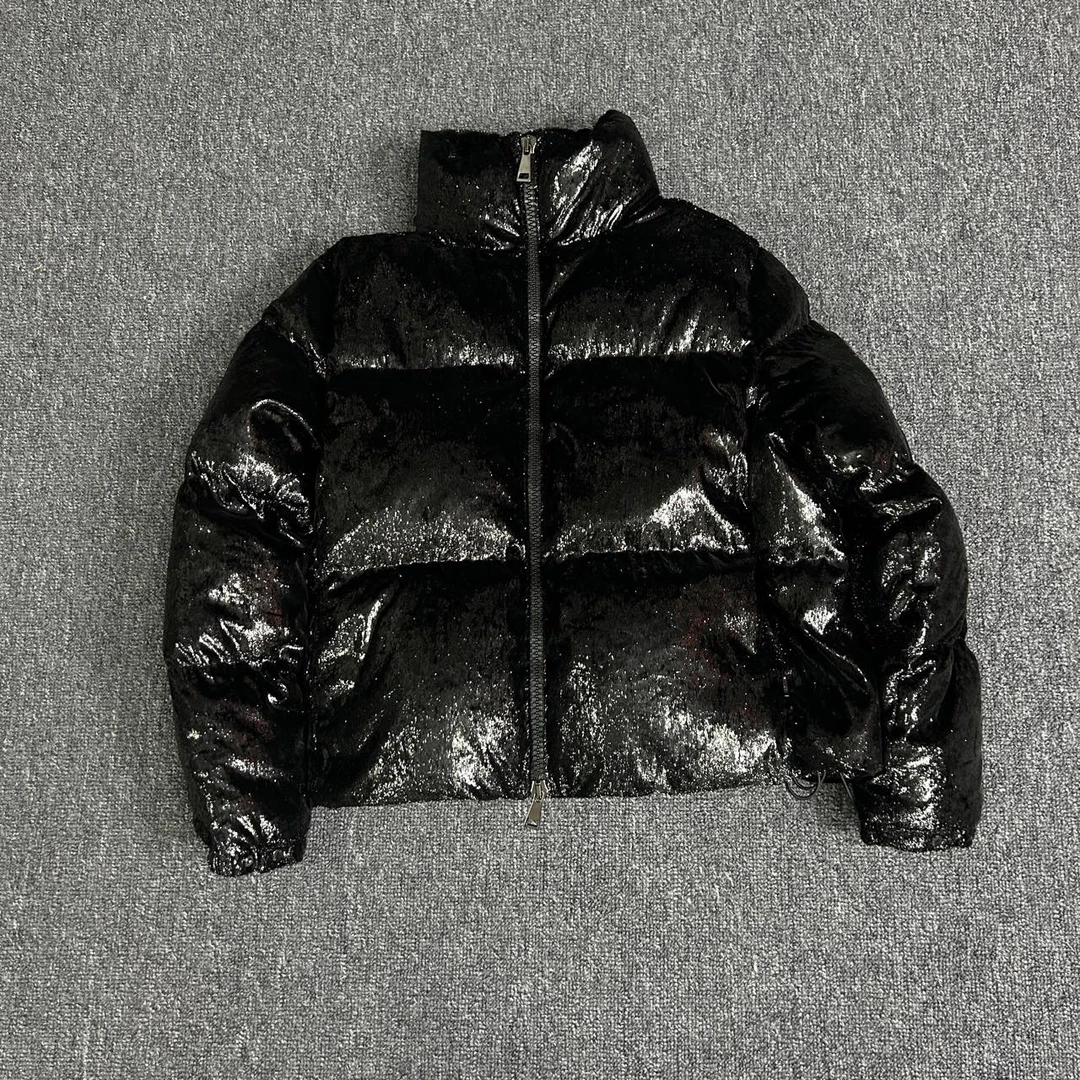 99新 MONCLER 蒙口 闪粉羽绒服 3码 / Sl000301