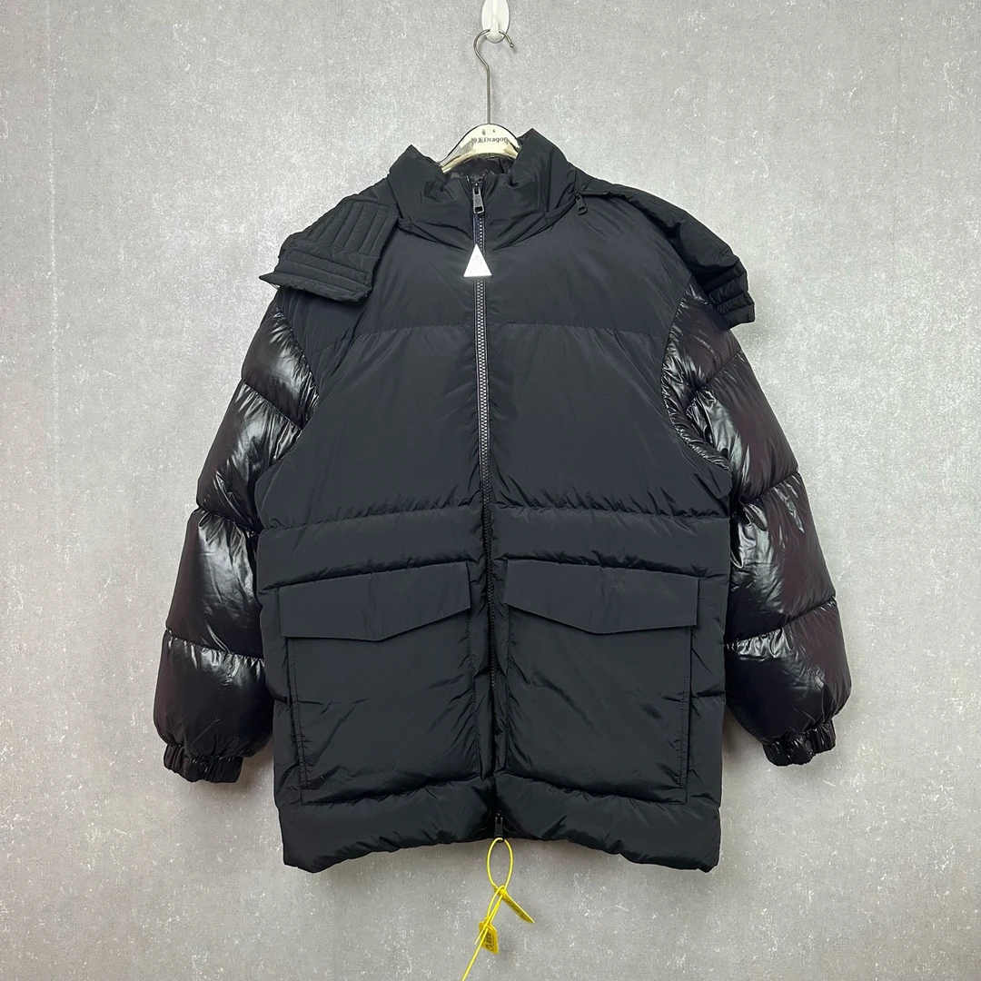 Moncler 蒙口 拼接黑标连帽 3码/全新原吊/002422