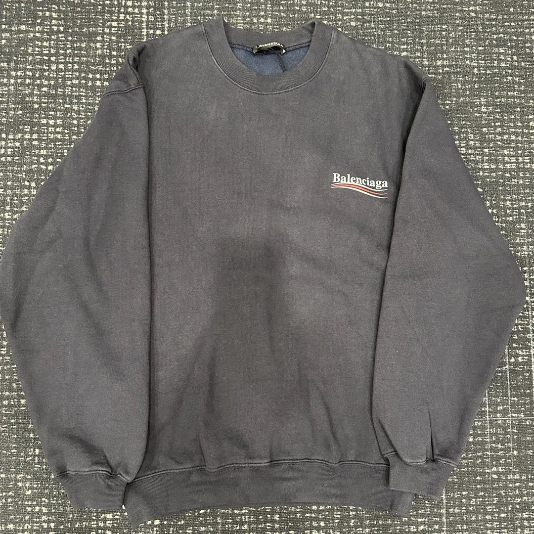 balenciaga可乐印花卫衣全新带吊xxs码001369