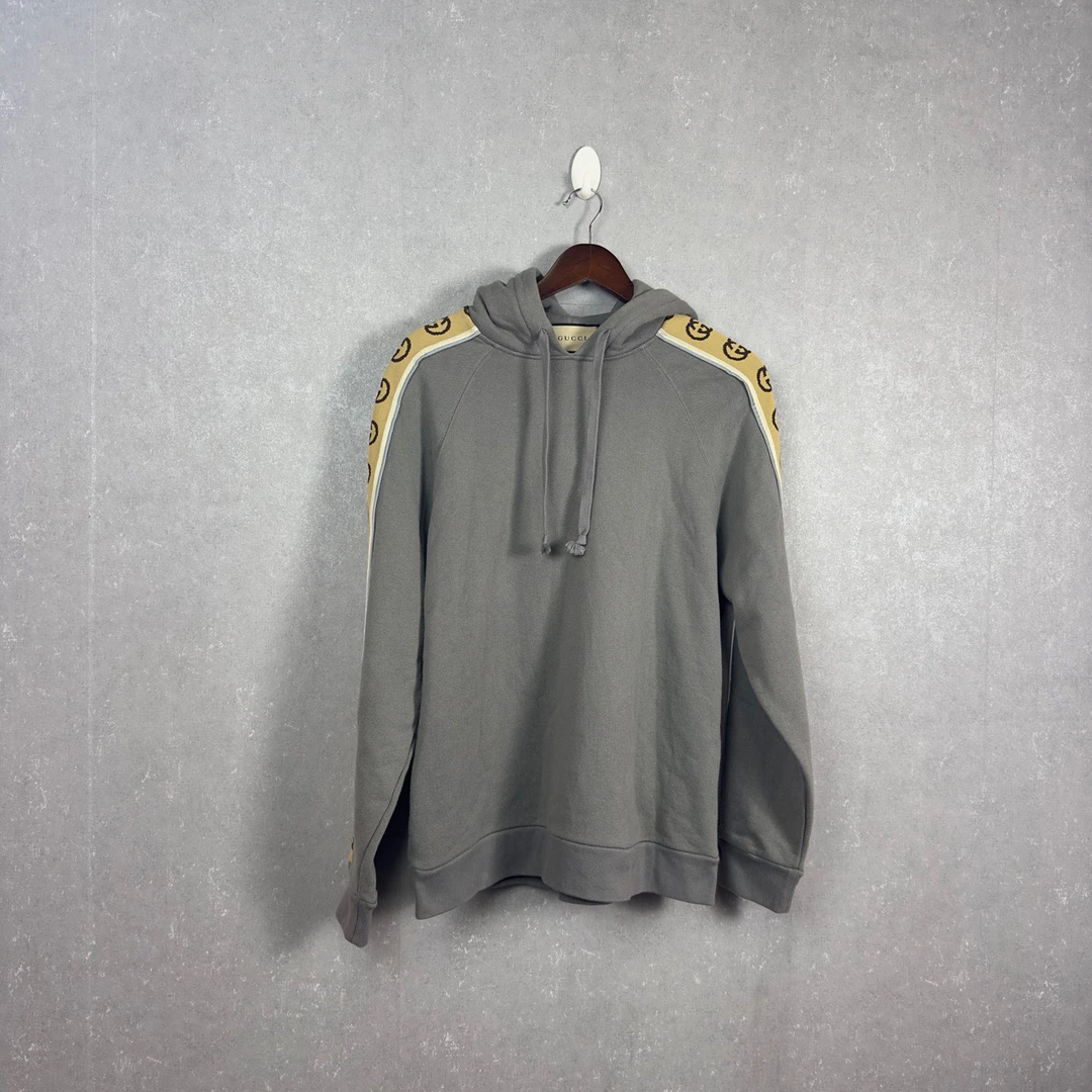 GUCCI 古驰 印花连帽长袖卫衣 S码/99新/002530