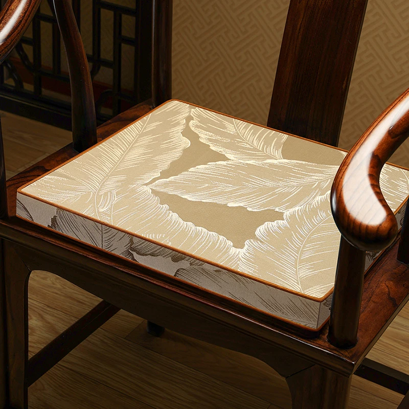 御芳阁新中式椅垫凳子垫子夏天红木沙发坐垫办公室椅子垫加厚屁垫