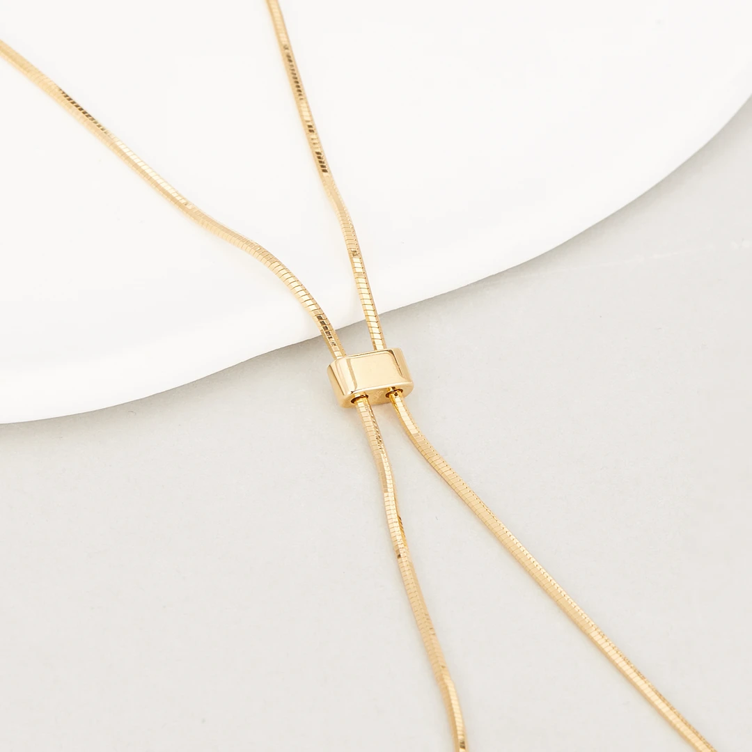 jeshore/简岸 链子925银 【可儿 Kerr专属】极光抽拉毛衣链