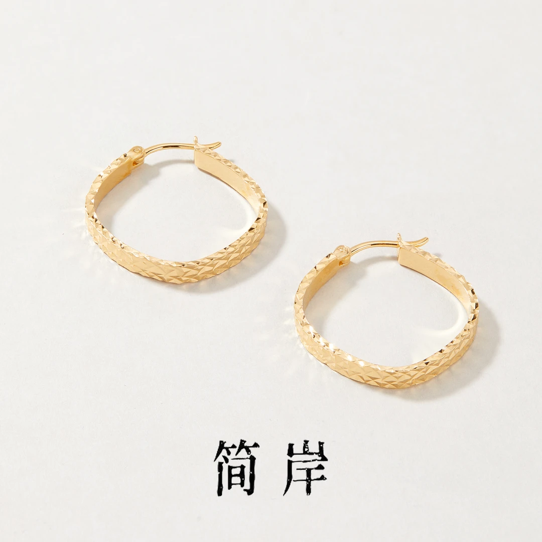 jeshore/简岸 925银耳饰 ［华尔兹］经典车花耳环