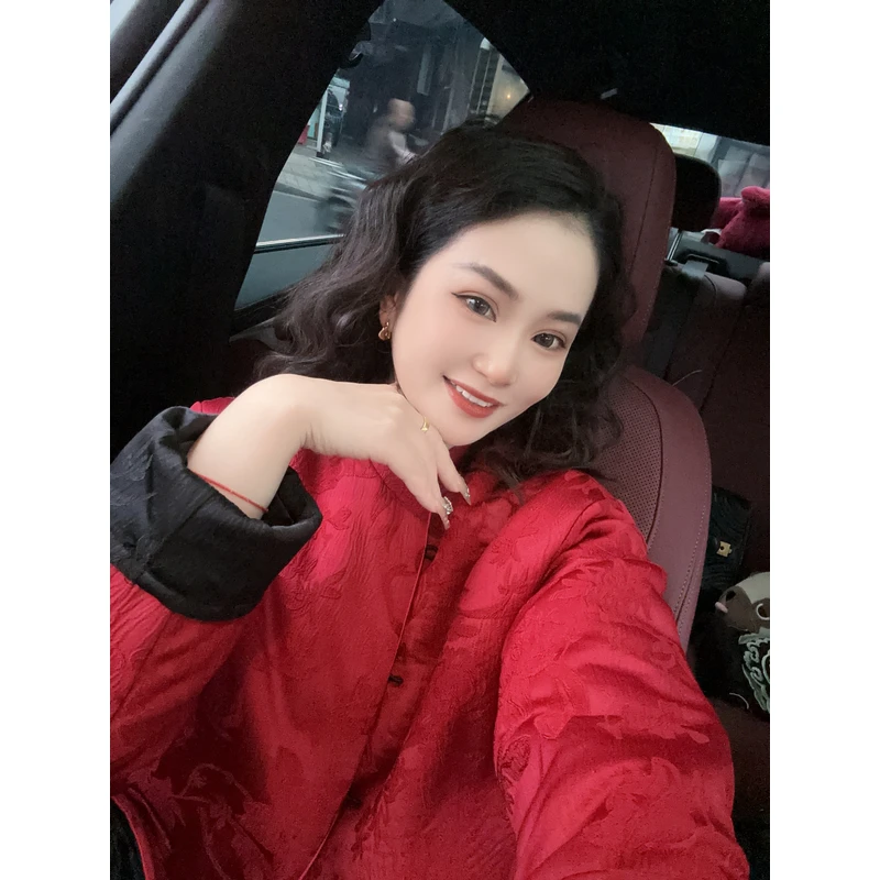 【伯虎说1081-C】混合新款气质百搭新中式时尚双面外套