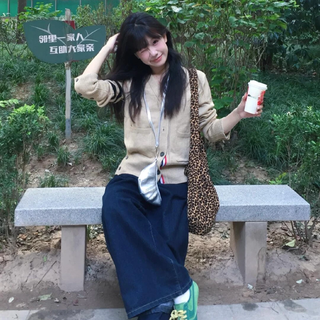 【长乐未央】秋冬韩版时髦气质年轻款百搭温柔上衣通勤舒适休闲裤子