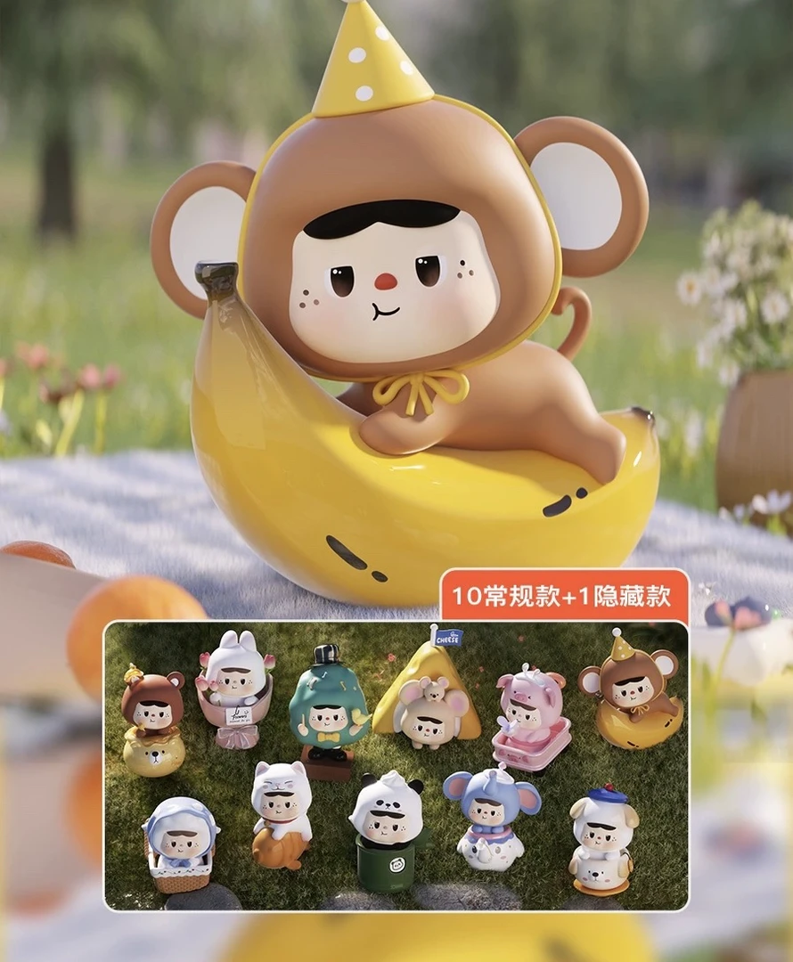 【拆盒】有饱饱的春天刚刚好系列盲盒2024新款潮玩手办可爱摆件