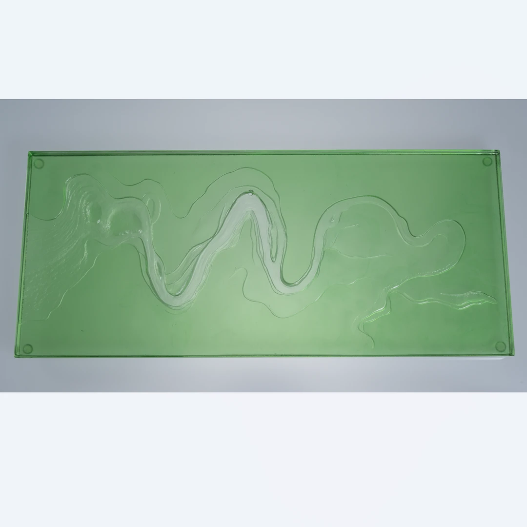 安桔东方美学【茶盘莫日格勒】新中式茶具纯手工水晶琉璃送礼摆件