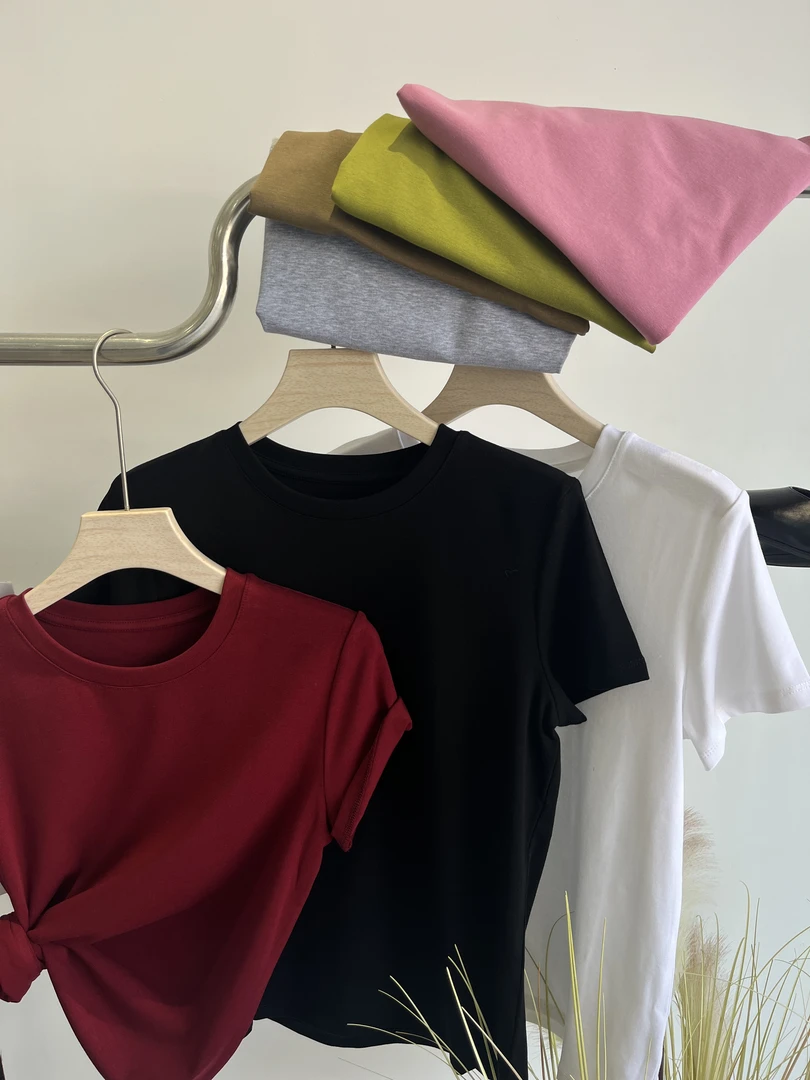 2024新糖果色T恤、多色t恤
