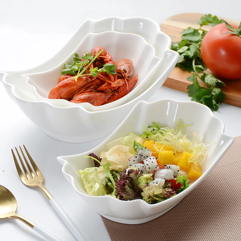 餐厅酒店餐具 凤尾碗汤碗 沙拉碗 水果碗 酱料碗 配菜碗 甜品碗