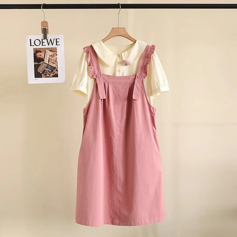 儿童节时尚夏季宽松休闲百搭女童夏季宽松夏装显瘦洋气时尚韩版