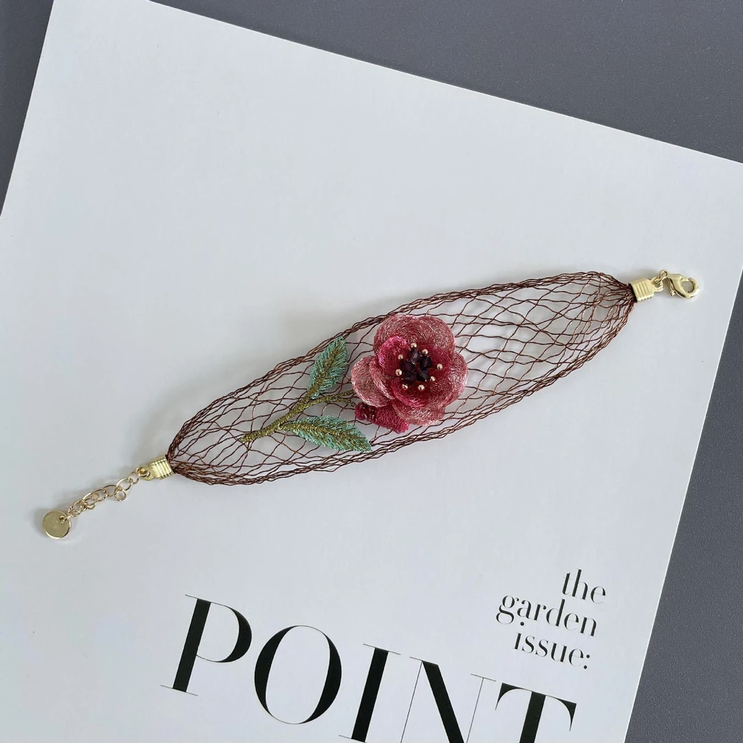 山茶花高档复古甜美轻奢手链323