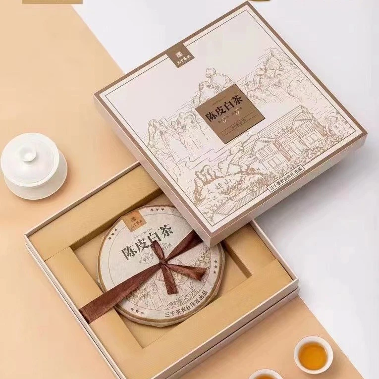 三千茶业陈皮白茶