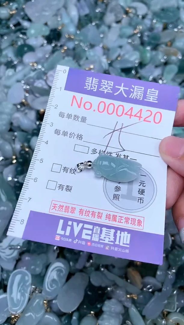 【闪购商品】翡翠颈饰未镶嵌0000004420