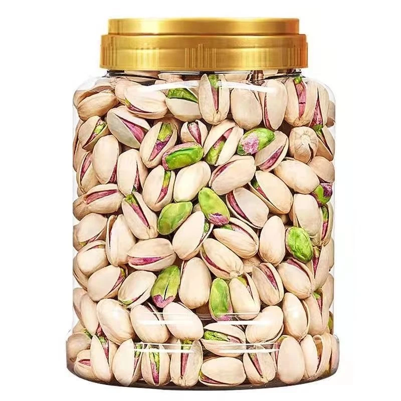 新货开心果自然开口罐装250g盐焗开心果孕妇坚果营养零食原味果6g