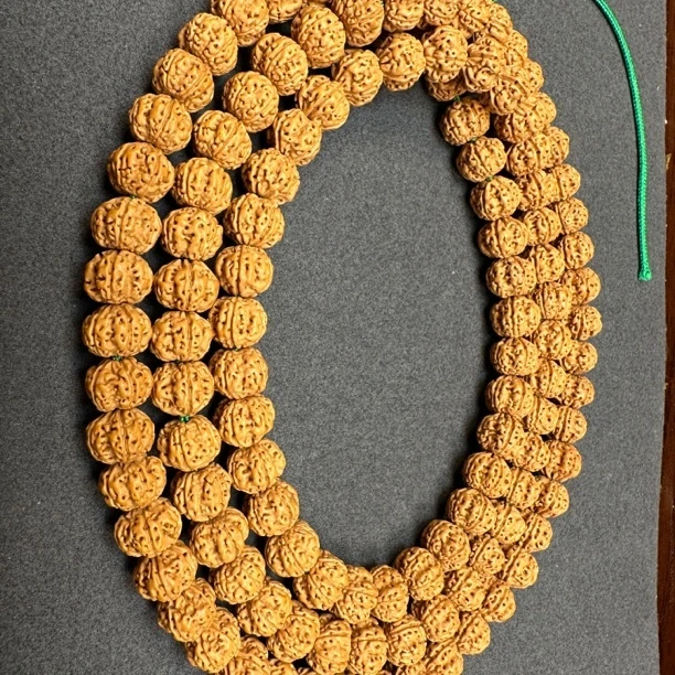 爆肉南瓜桩17年同树籽老树王108颗小金刚菩提子文玩好物