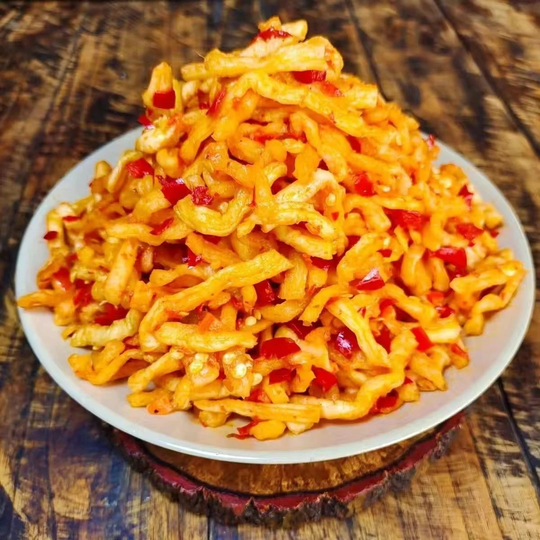 剁椒萝卜条香辣下饭农家手工腌制湖南特产250克-500克装