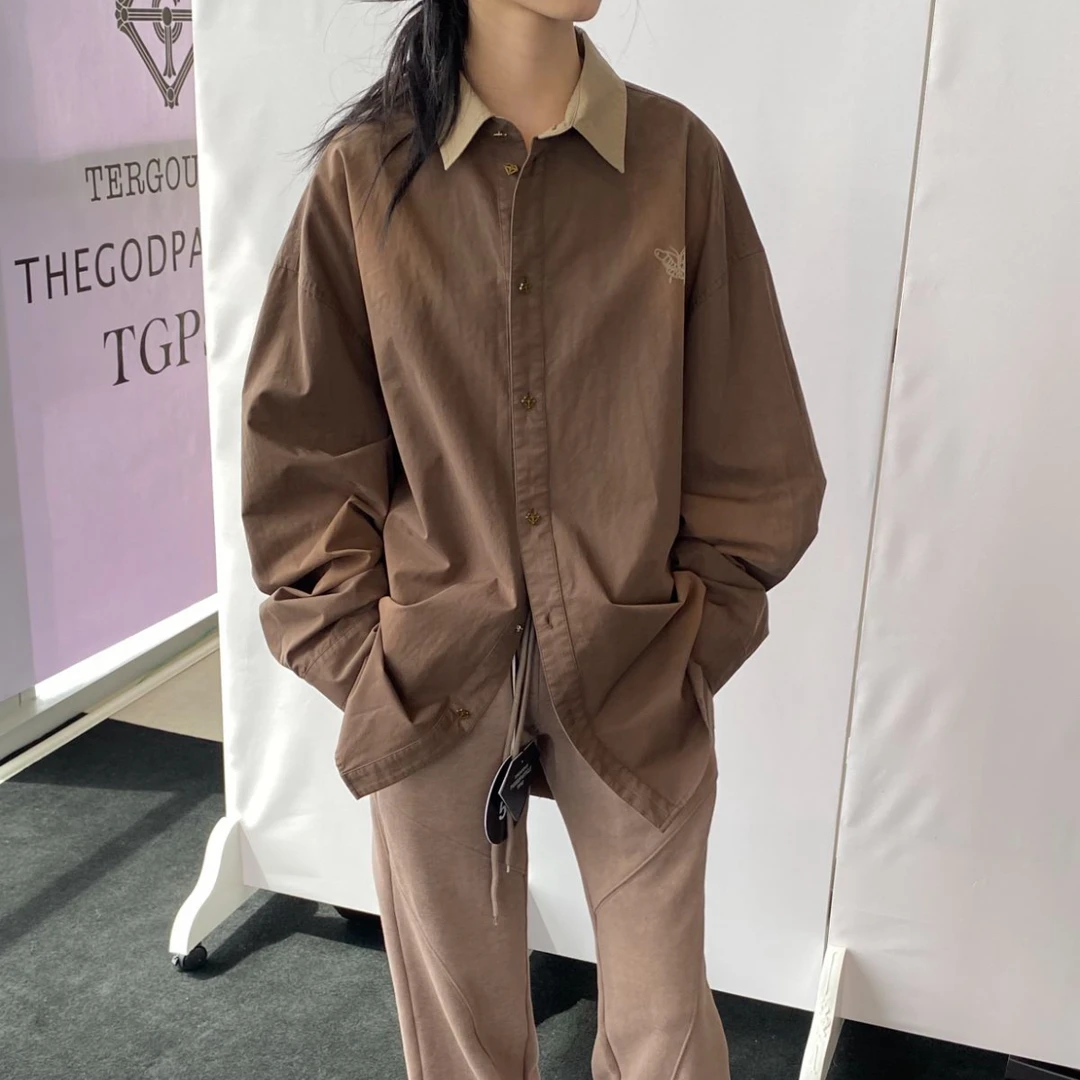 【TGPSZ】梦精灵印花衬衫——黑鸭子福利款