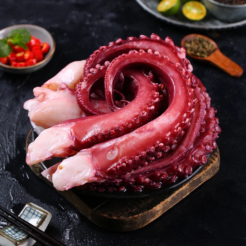 鲜冻鱿鱼须 去牙去眼速冻 500g/每包 【买4包送1包尝鲜到手5包】