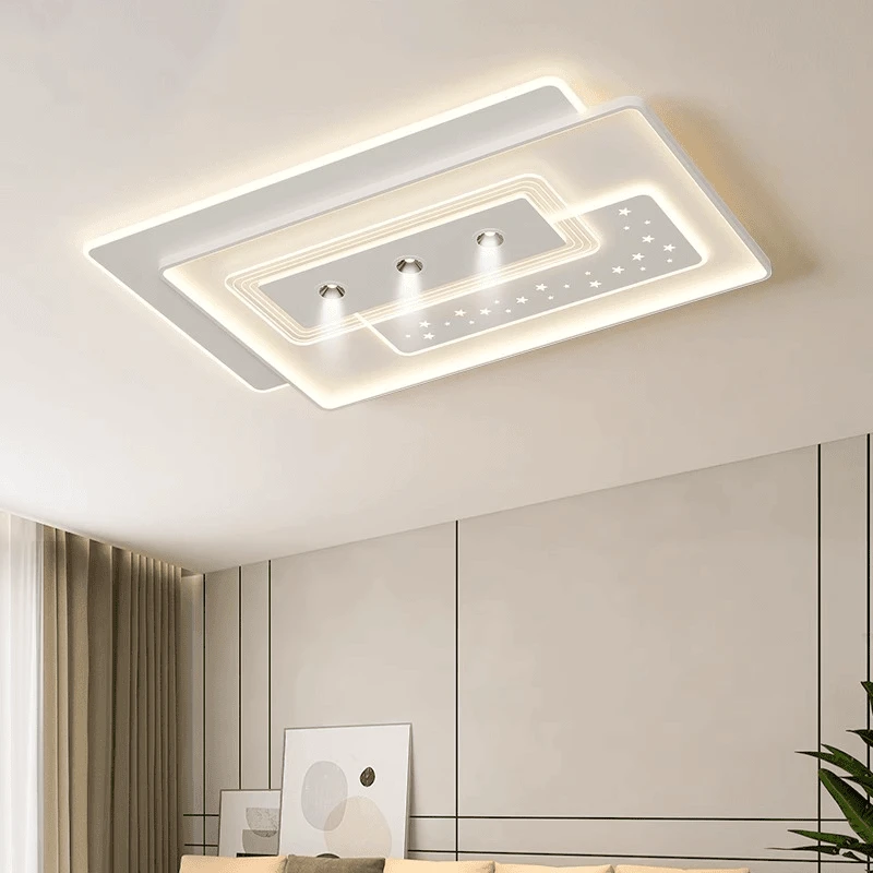 LED吸顶灯客厅主卧室房间餐厅简约现代大气2025新款家用大气灯具