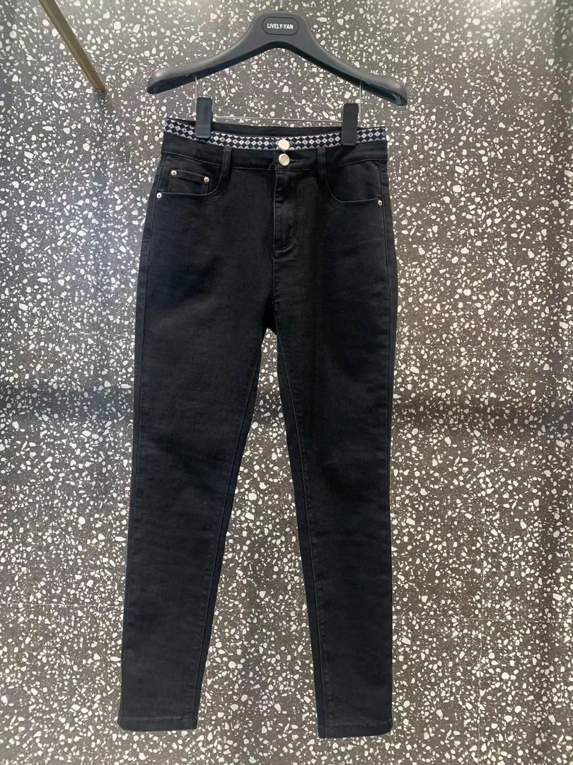LIVELY YAN 俪妍17510高腰牛仔裤
