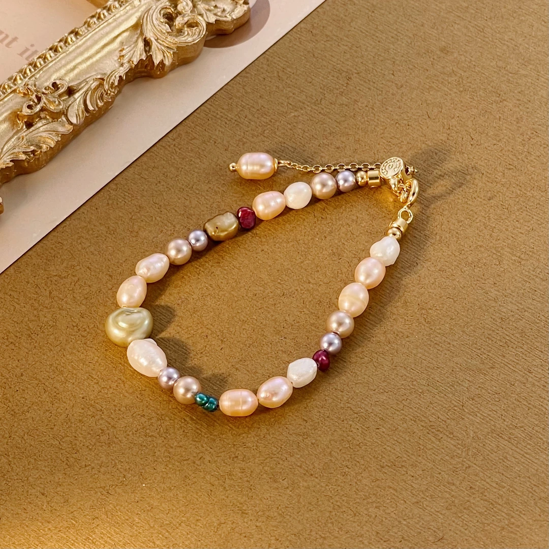 凭兰秋思手链B714时尚简约百搭铜合金